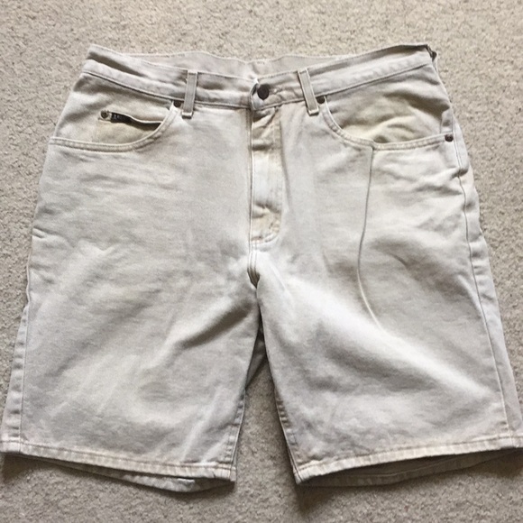 mens lee denim shorts